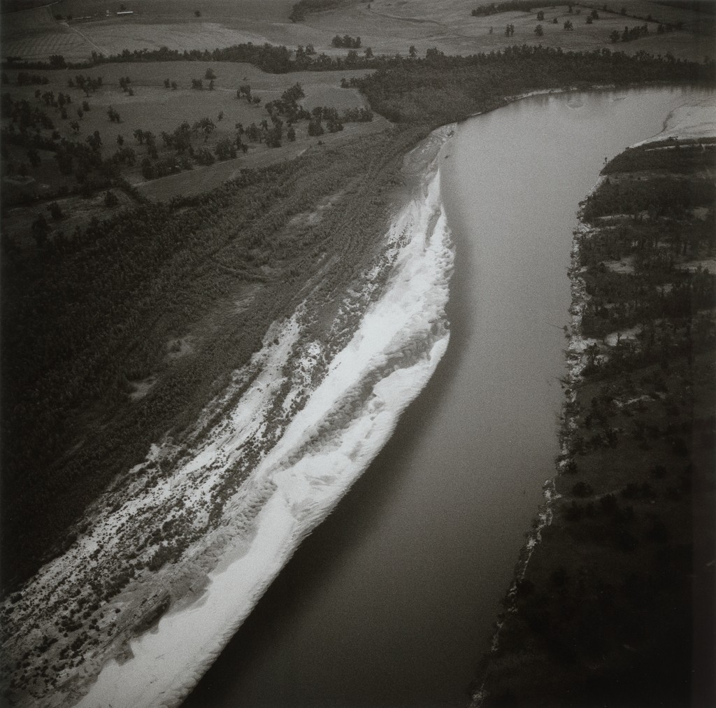 Effluent From the Ashdown Paper Mill Entering the Red River, Arkansas