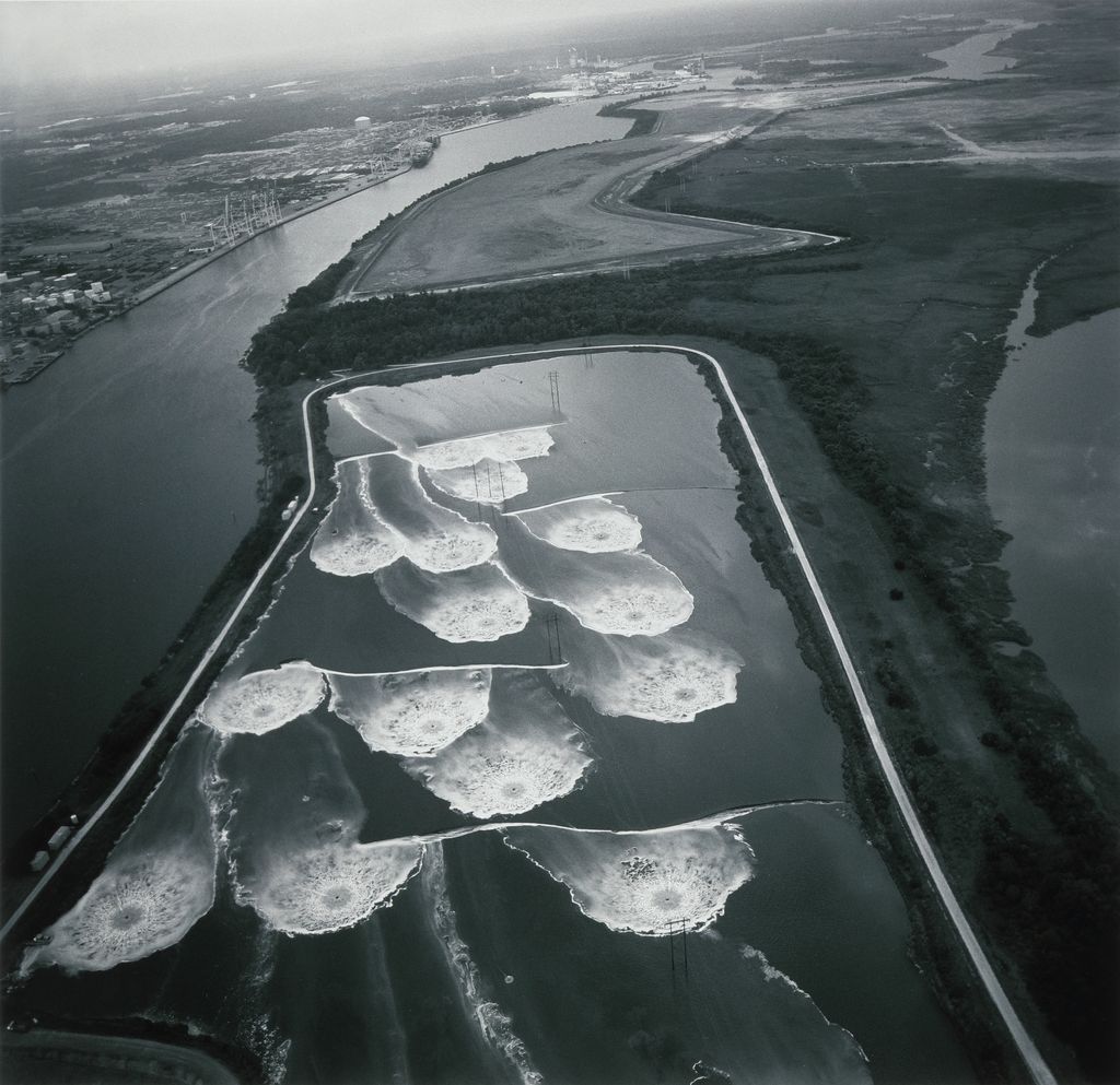 Aeration Pond and the Savannah River, Savannah, Georgia