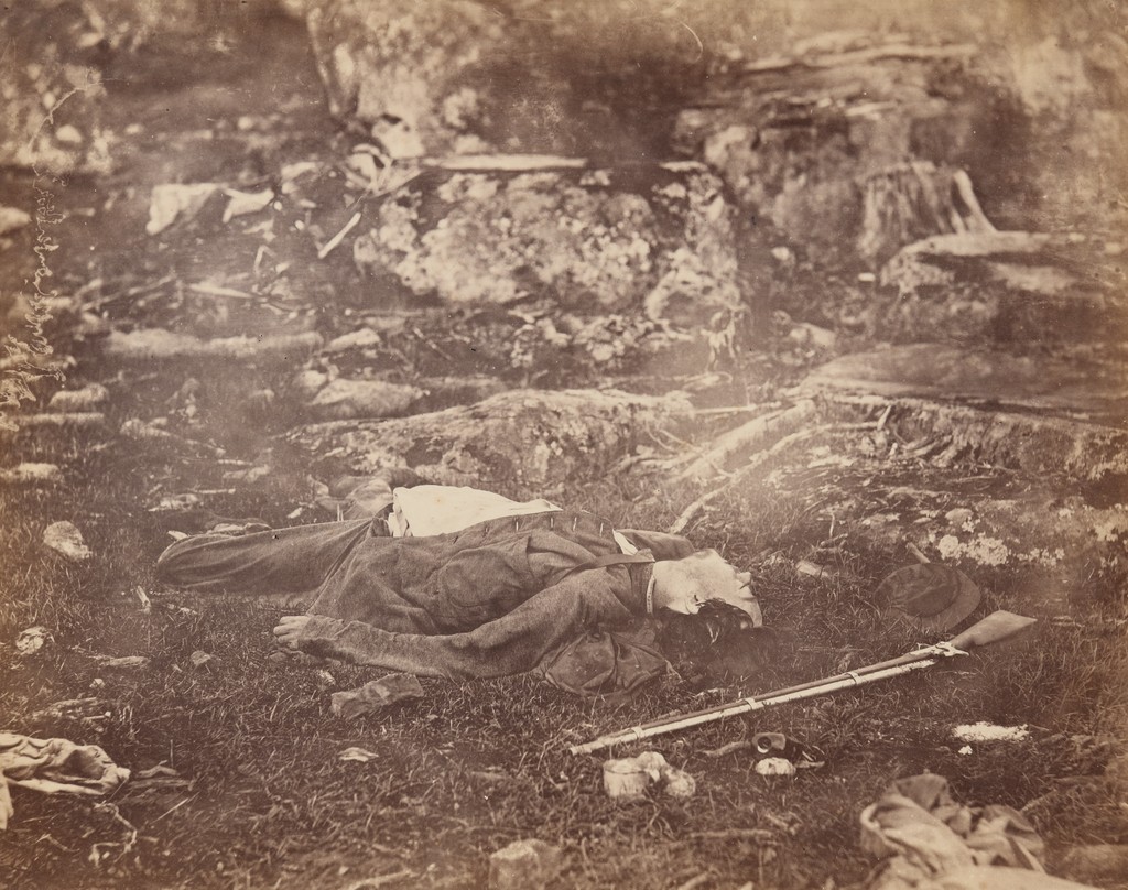 A Sharpshooter’s Last Sleep, Gettysburg, July