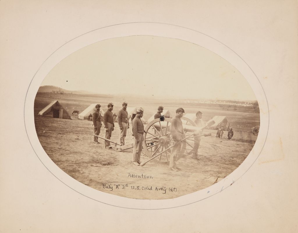 2nd Regiment, United States Colored Light Artillery, Battery A: Attention