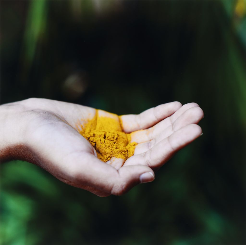 Haldi (Turmeric) in Hand