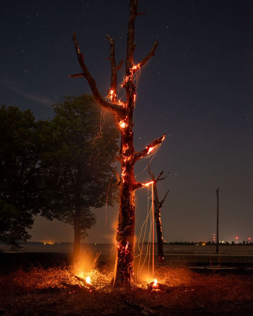 Controlled Burn, Wynne, Arkansas