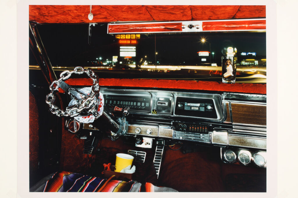 Furr’s Parking Lot, Saturday Night, Espanola, New Mexico, Looking South from J. R. Roybal’s 1966 Chevrolet Caprice