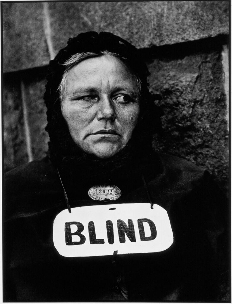 Blind Woman, New York