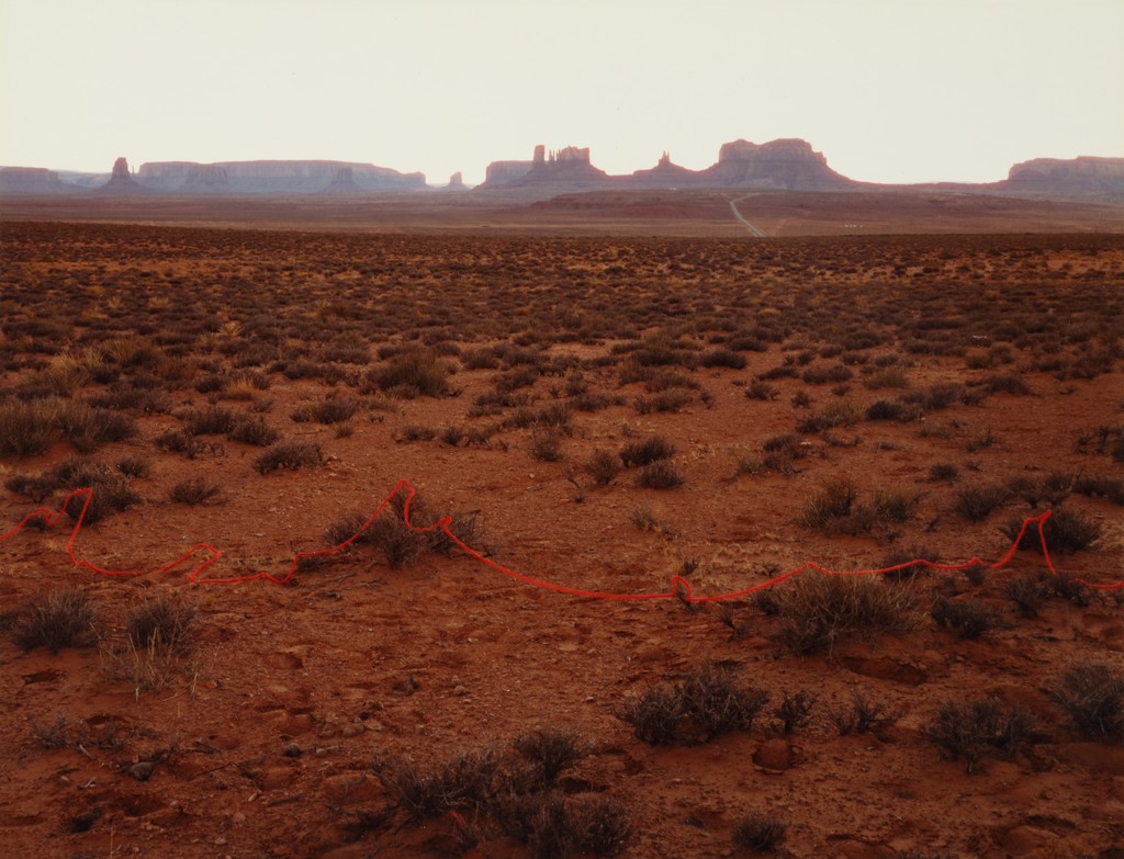 Monument Valley with Red String, Monument Valley, Utah