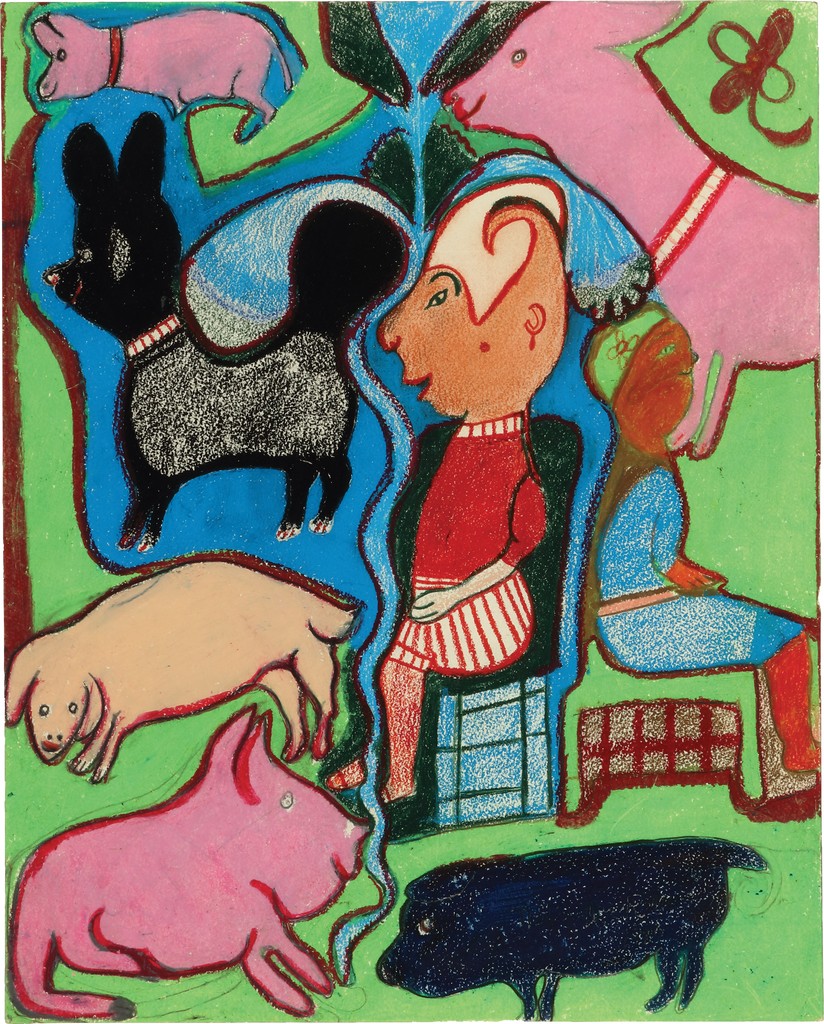 Untitled (Joe and His Pigs)