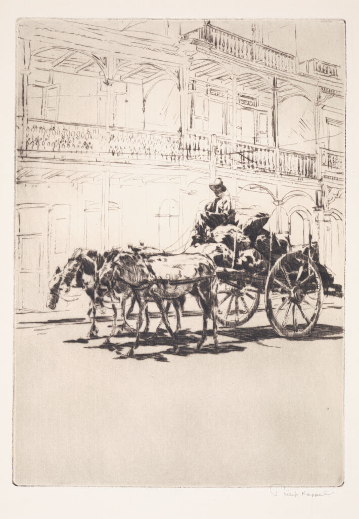 Carting Cotton, Haiti