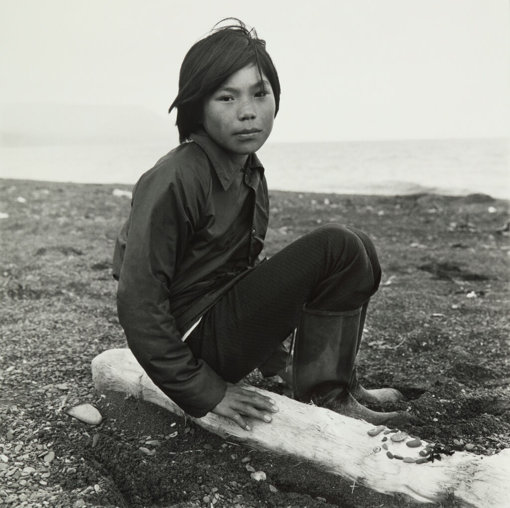 Boy on Beach, Tununak, Alaska