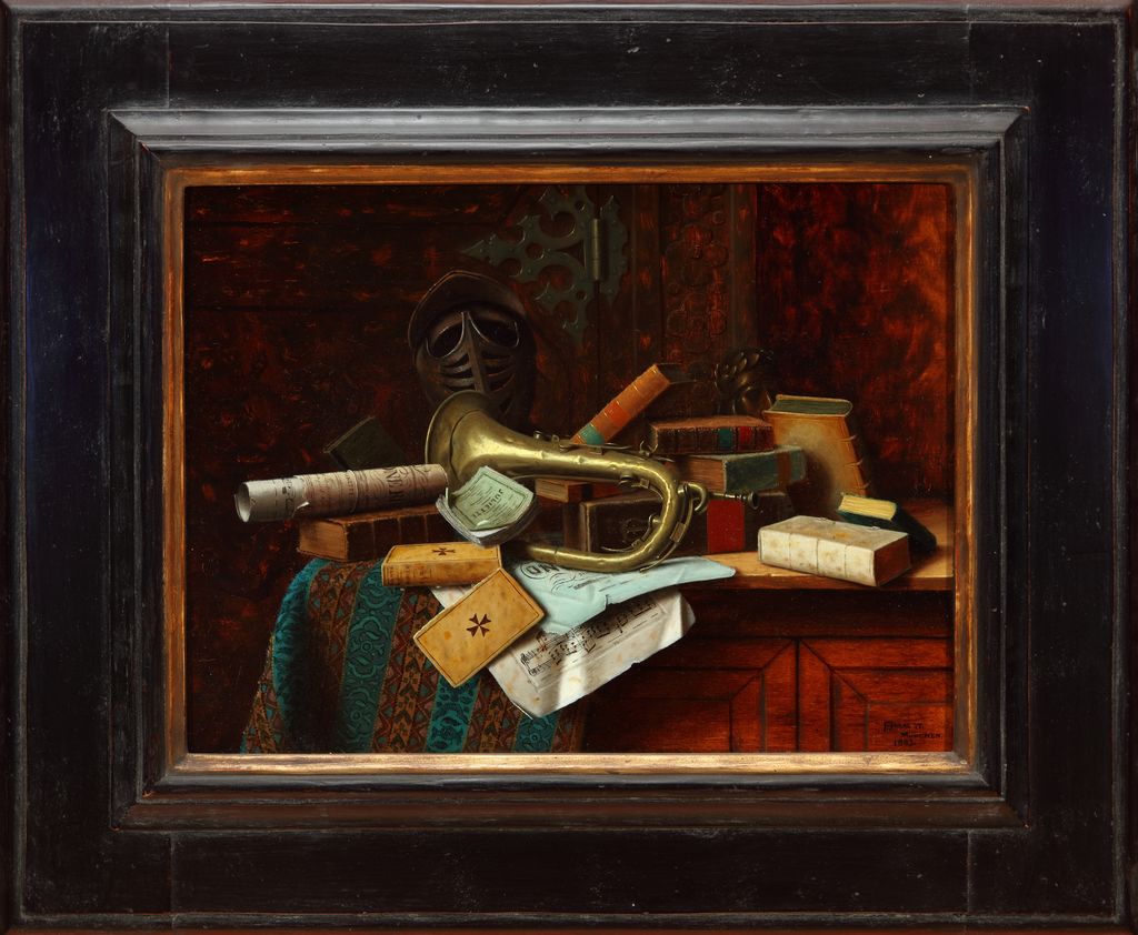 Still Life with Bust of Dante