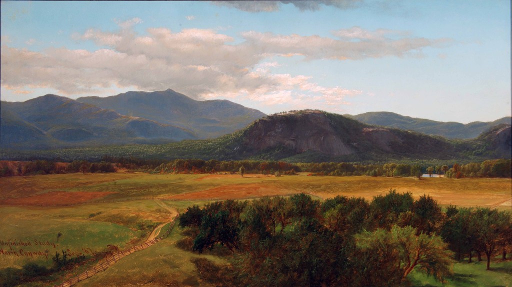 Moat Mountain and White Horse Ledge, Study, North Conway, New Hampshire