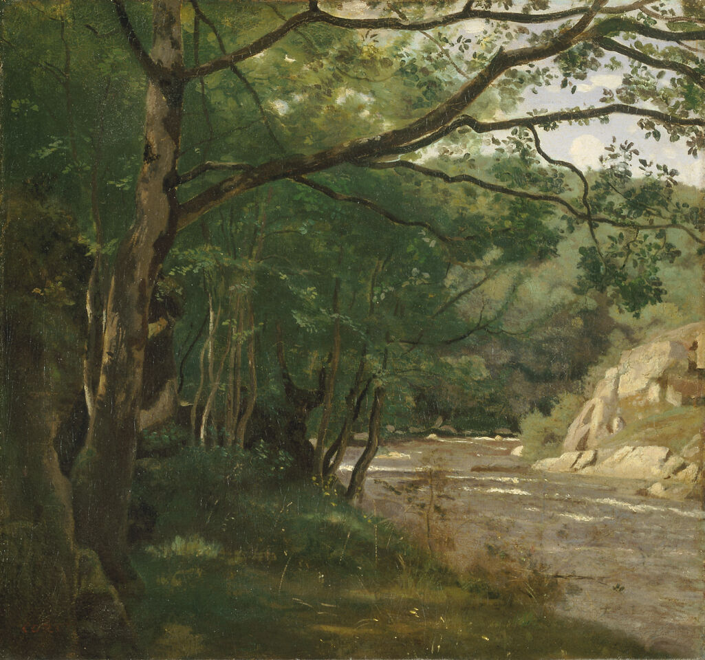 Ravine in the Morvan, Near Lormes