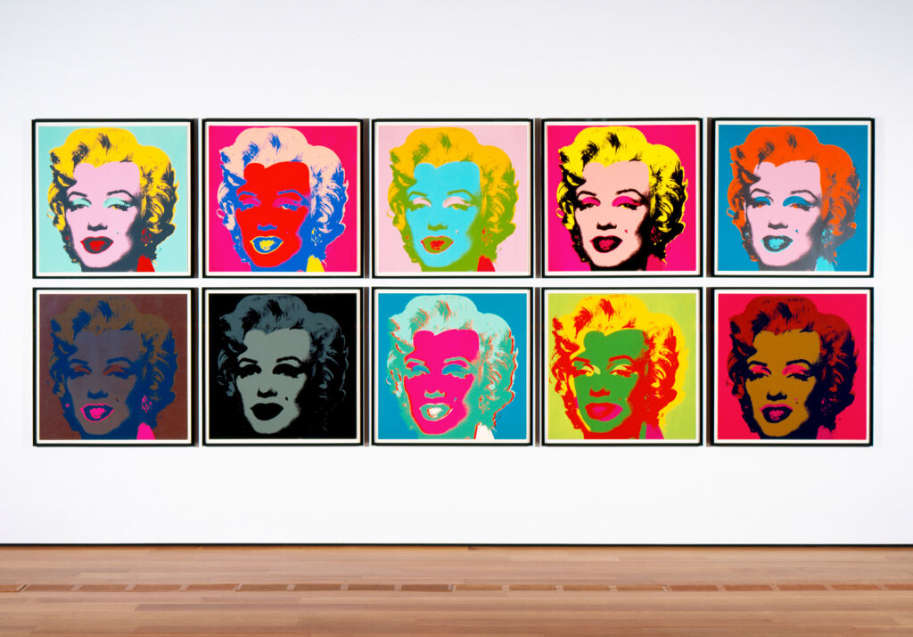 Marilyn, from a portfolio of ten screenprints