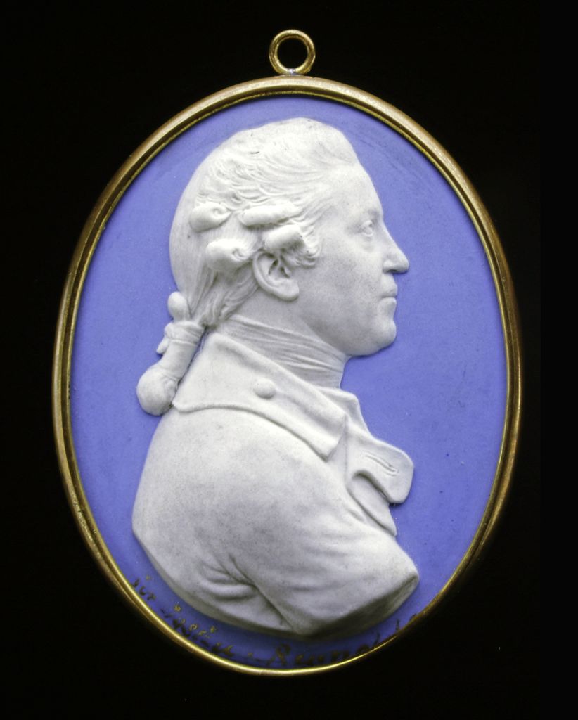 Portrait Medallion of Sir Joshua Reynolds