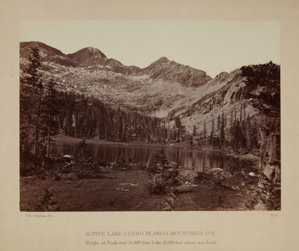 Alpine Lake, Cerro Blanco Mountains, Colorado