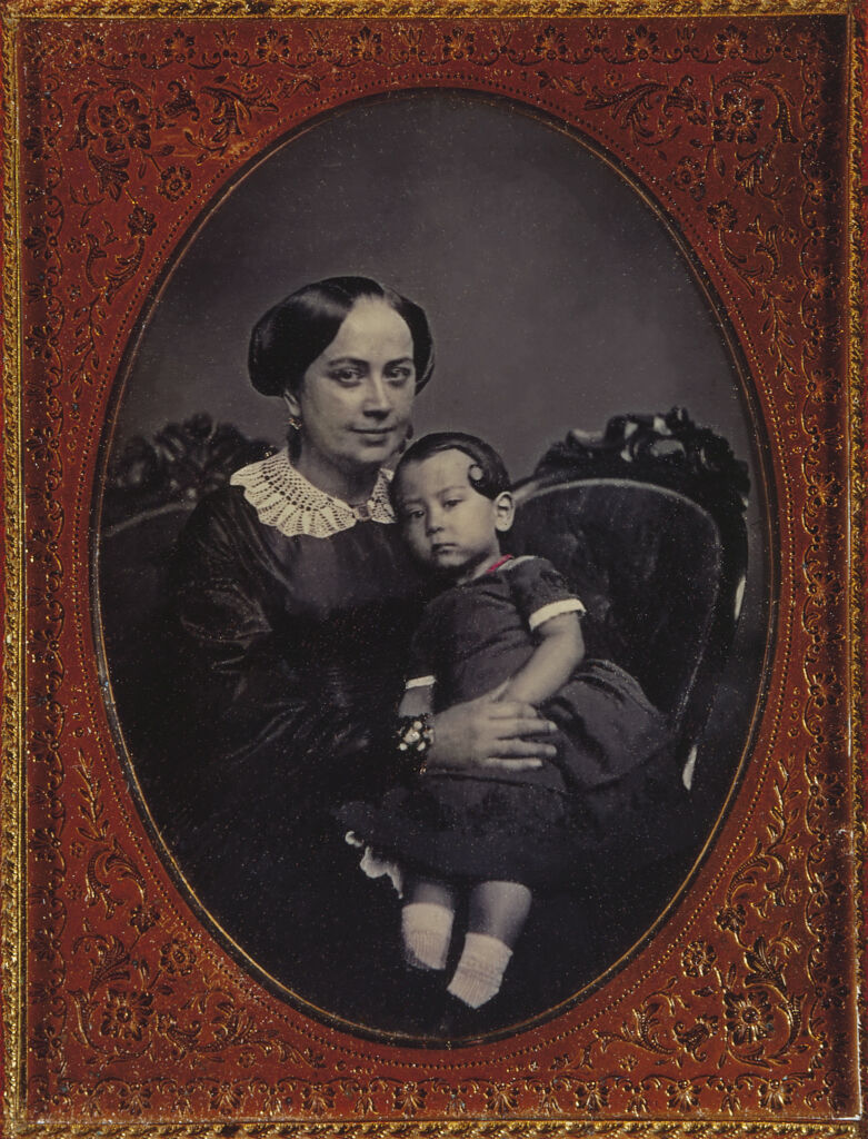 Portrait of Mother and Daughter