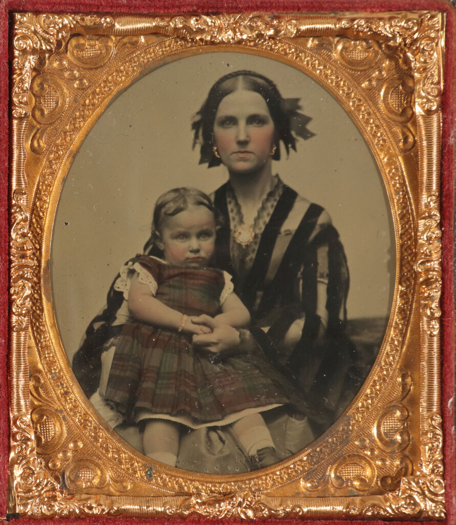 Portrait of Mother and Child