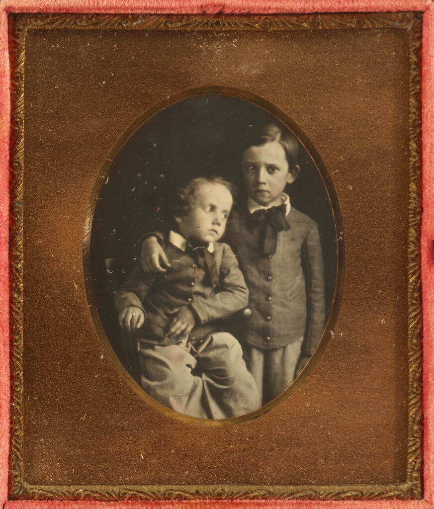 Portrait of Two Young Boys