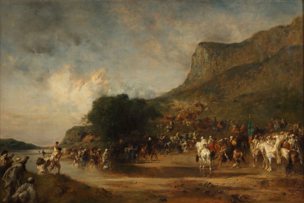 Arabs on the Way to the Pastures of the Tell