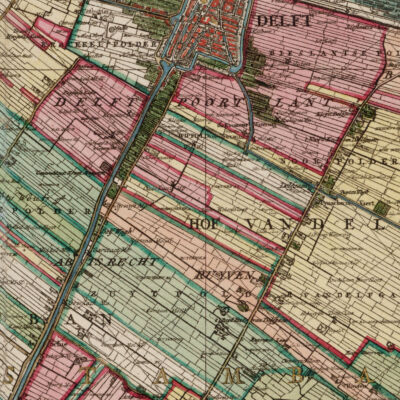 Detail of the Delfland map