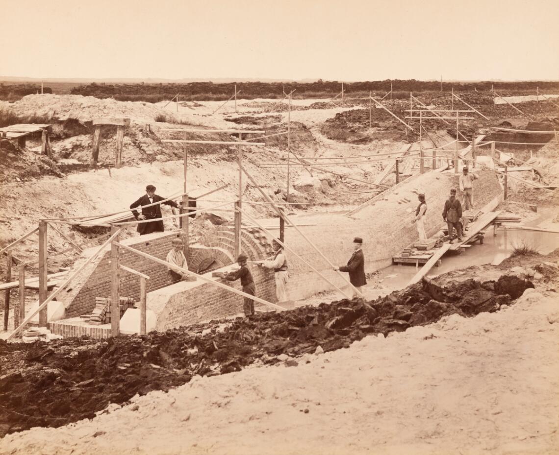Kolonievaart, Grondduiker onder de Veenwijk (5 Augustus 1882)